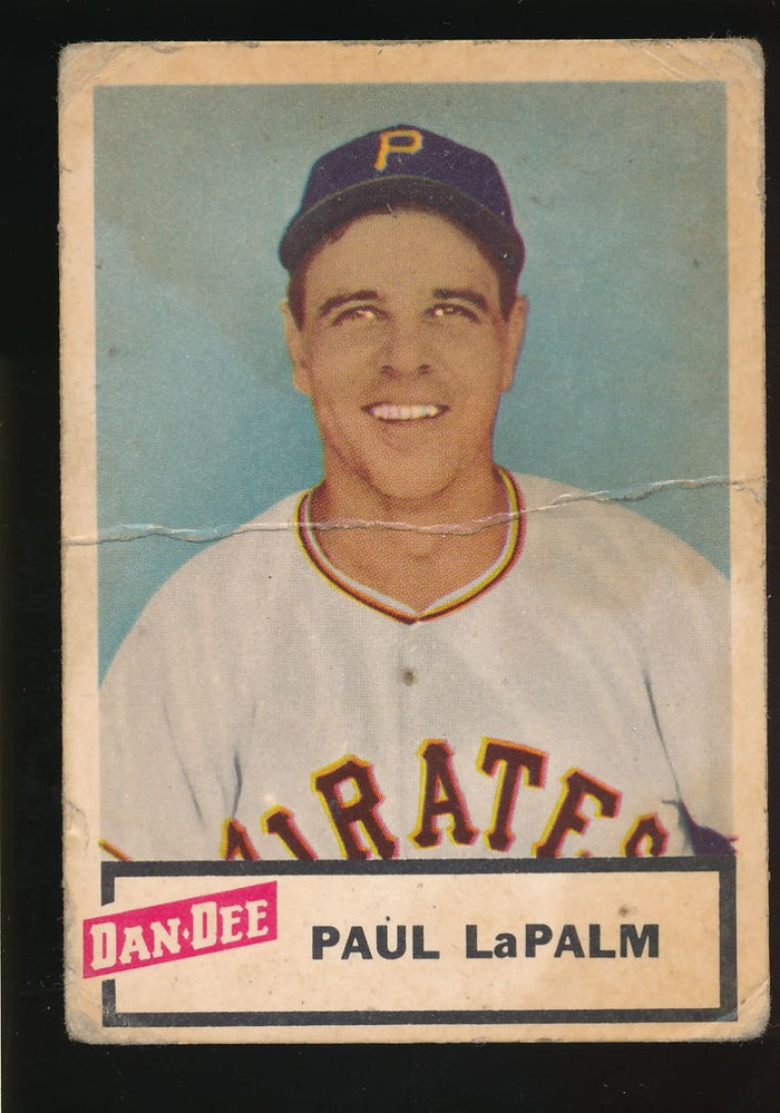 Scan of 1954 Dan Dee Potato Chips Paul LaPalme F