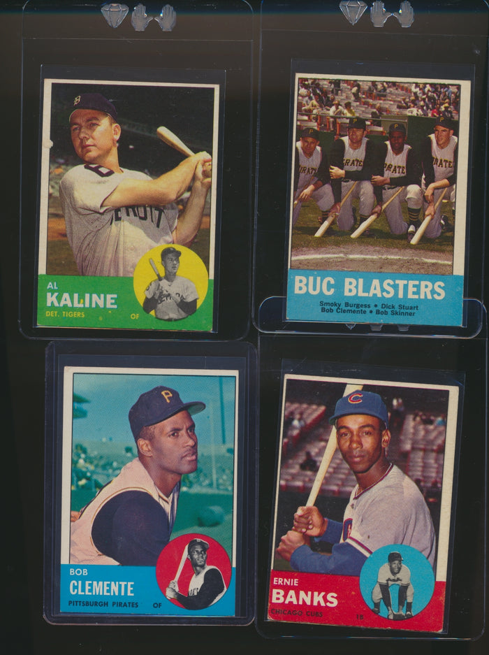 1963 Topps Baseball Low to Mid-Grade Complete Set Group Break #13 (LIMIT 20)