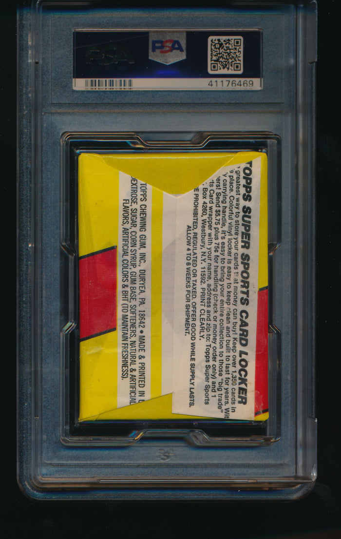 1981 Topps Football Wax Pack Group Break (15 Spot Break) #4