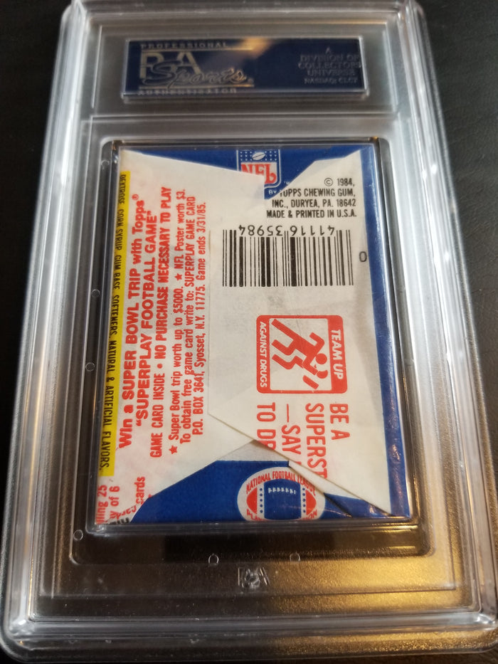 1984 Topps Football Wax Pack Group Break (15 Spots) #3