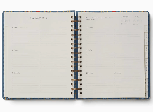 Rifle Paper Co. 2027 Schoolhouse 17-Month Academic Hardcover Spiral Planner