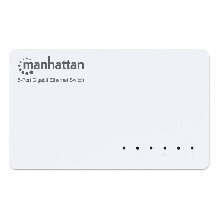 5-Port Gigabit Ethernet Desktop & Wall Mount Network Switch | 6-Pack | Plug & Play | Fanless Image 7