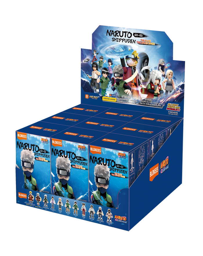 Blokees: Naruto Shippuden GV02 - The Place The Leaves Dance Brick Toy Blind Box
