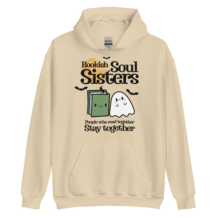 Bookish Soul Sisters Hoodie - The Bean Workshop - book lover, bookish, halloween, hoodie
