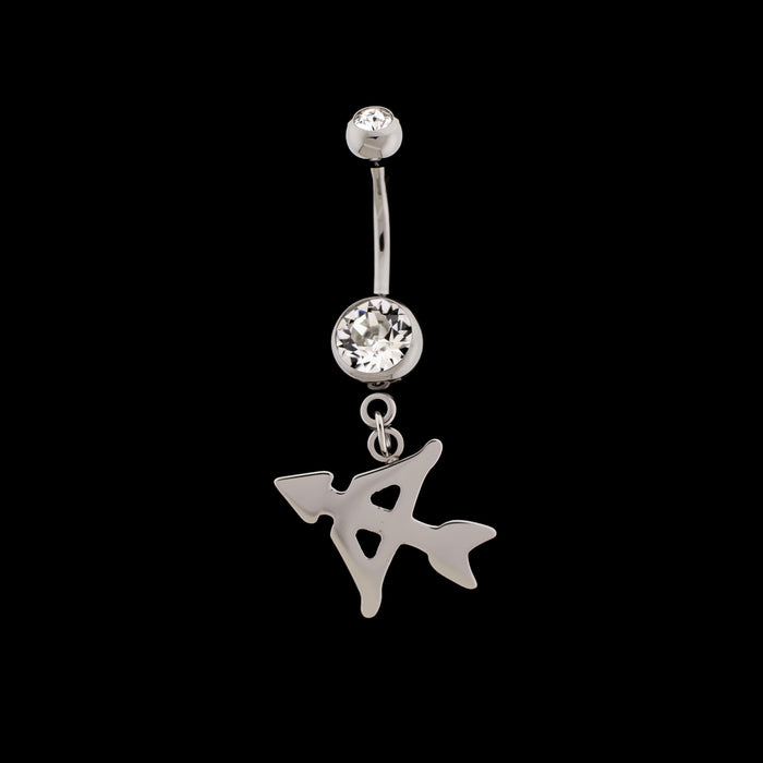 Titanium / 3/8" / Clear / Sagittarius