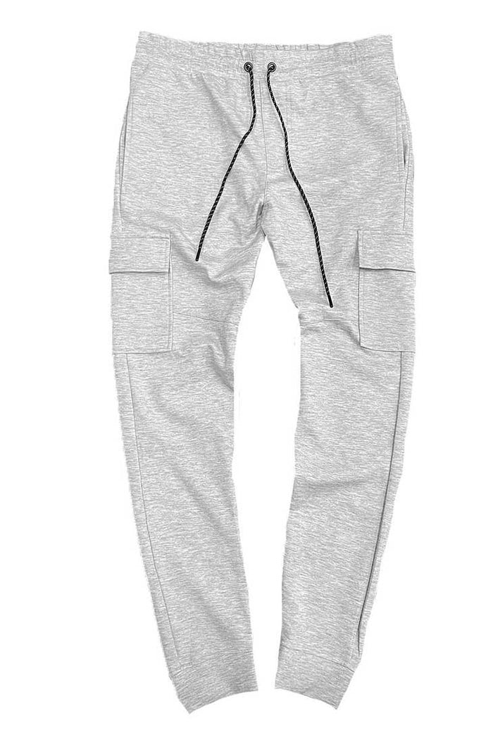 Cotton Polyester Blend Cargo Jogger Sweat Pant