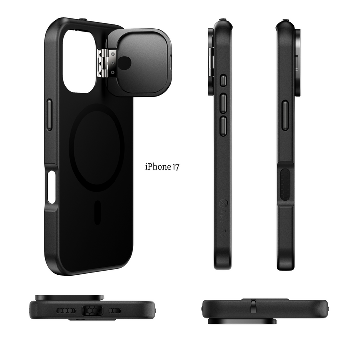 iPhone 17 privacy case with camera cover and lens protector – Spy-Fy