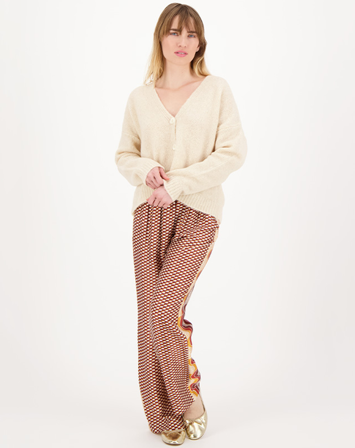 Irene White Cardigan
