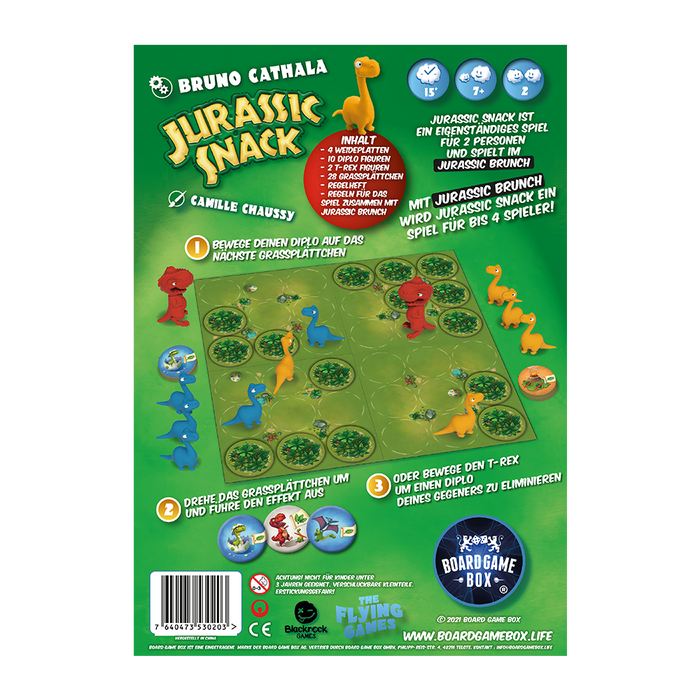 Jurassic Snack - Abstraktes Dinospiel für Kinder ab 6 Jahre Teil 2
