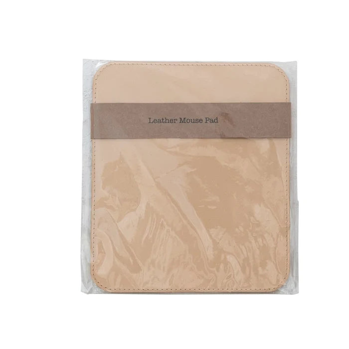 Leather Mouse Pad, Tan