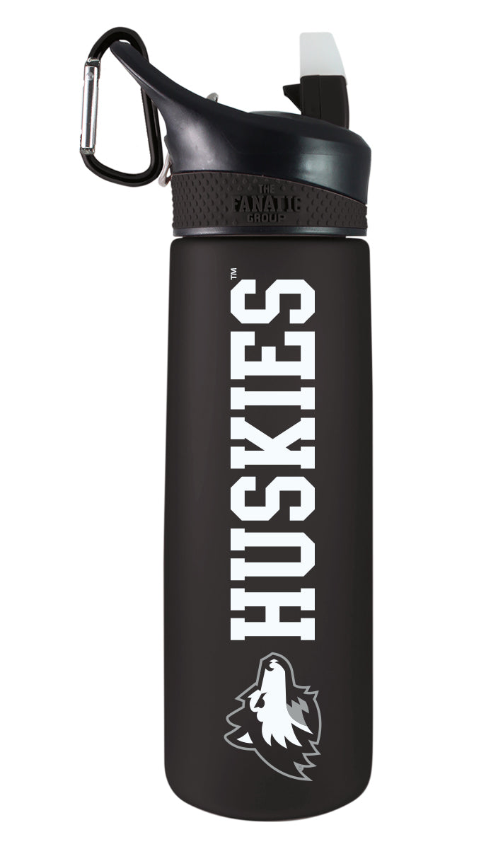 Northern Illinois 24oz. Frosted Sport Bottle - Mascot Logo & Mascot Name