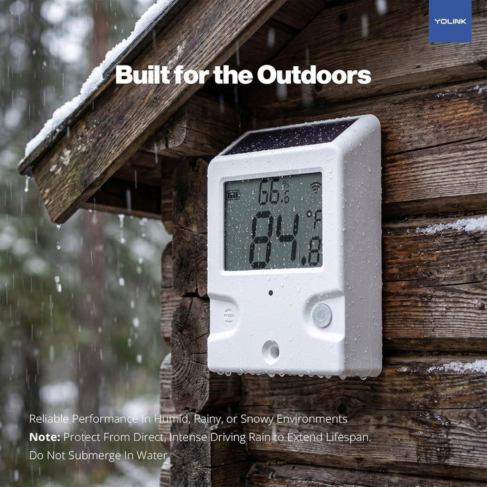 Outdoor Solar Thermometer Hygrometer