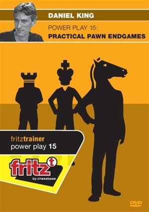 Powerplay 15 Practical Pawn Endgames (DVD) - King - Software DVD - Chess-House