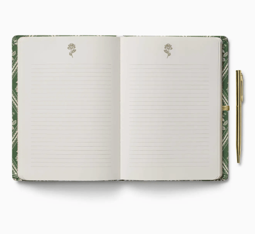 Rifle Paper Co. Paper Rose Study Journal with Pen