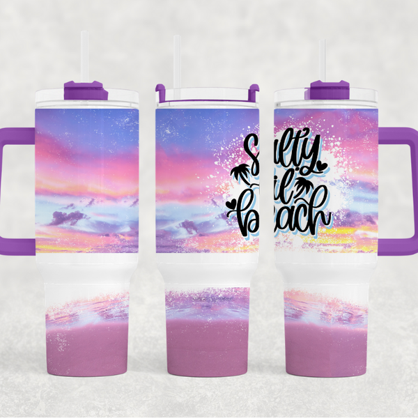 Salty Beach 40 oz. Tumbler