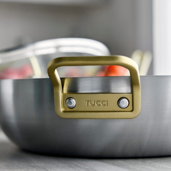 CC008997-102 - Tucci Stanley Tucci Ceramic Non-Stick 33cm Essential Stanley Pan Stainless Steel - Product Image 5