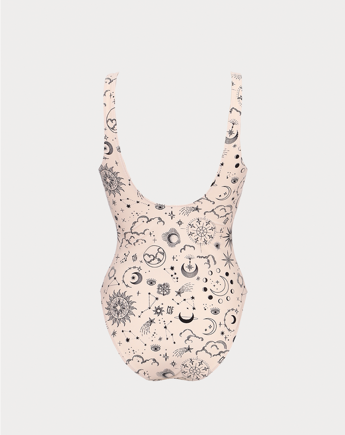 Tessa Zodiac Printed Swimsuit