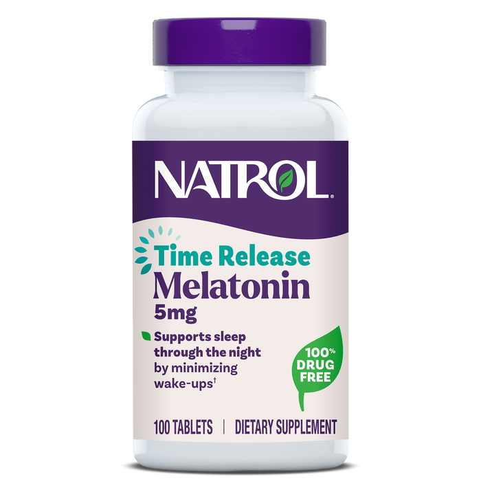 Time Release Melatonin Tablets, 5mg