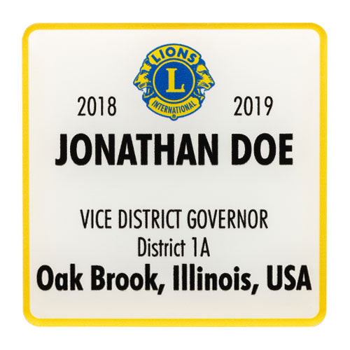 VICE DISTRICT GOVERNOR BADGE