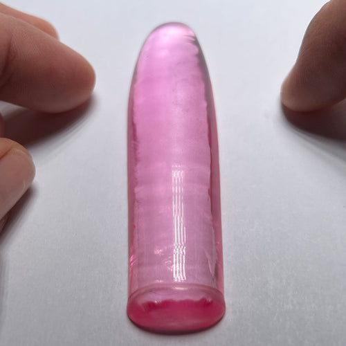 #18A Rose Pink Synthetic Corundum