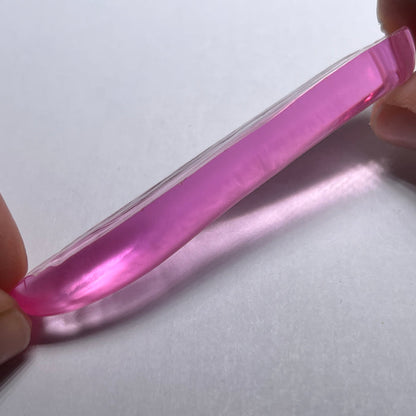 #18A Rose Pink Synthetic Corundum