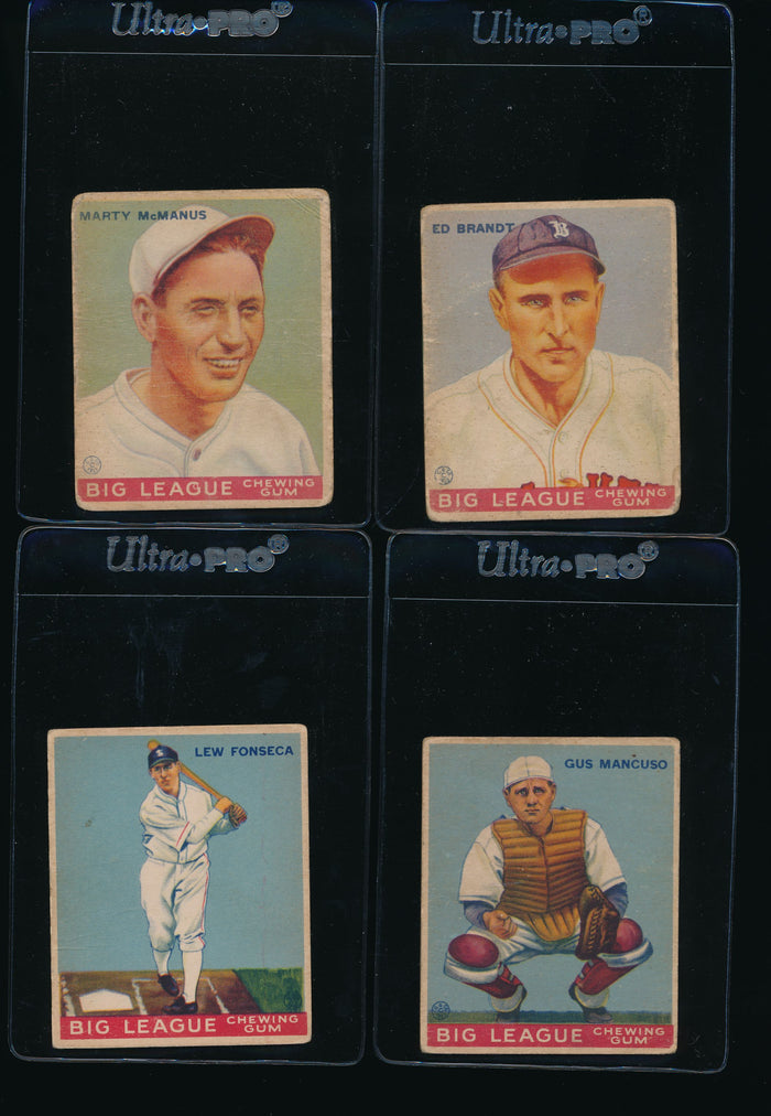 1933 Goudey Mega Mixer Break featuring TWO Babe Ruth cards (Limit 10)
