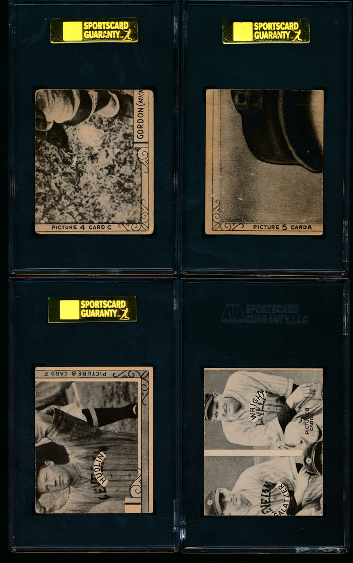 1935 Goudey 4-in-1 Complete Set Group Break (Limit 4) All SGC Graded