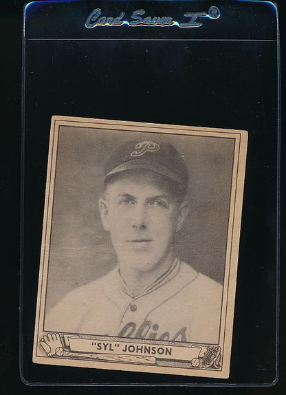 Scan of 1940 Play Ball 99 Syl Johnson  VG-EX