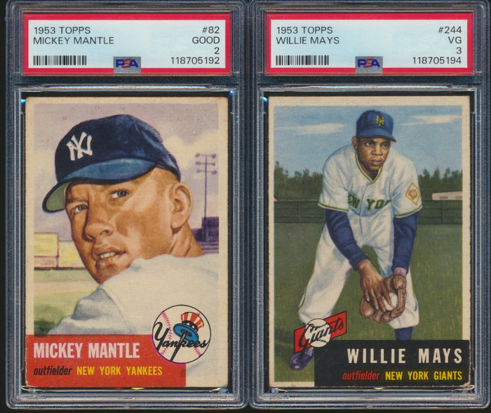 1953 Topps Baseball Set Break Repack ~ Burl's Classic Cardboard