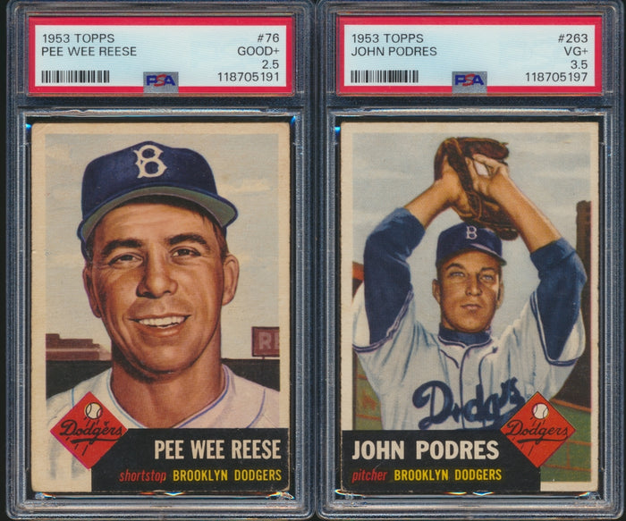 1953 Topps Baseball Set Break Repack ~ Burl's Classic Cardboard
