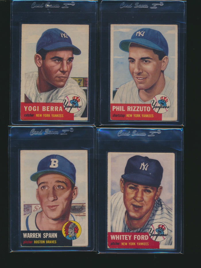 1953 Topps Baseball Set Break Repack ~ Burl's Classic Cardboard