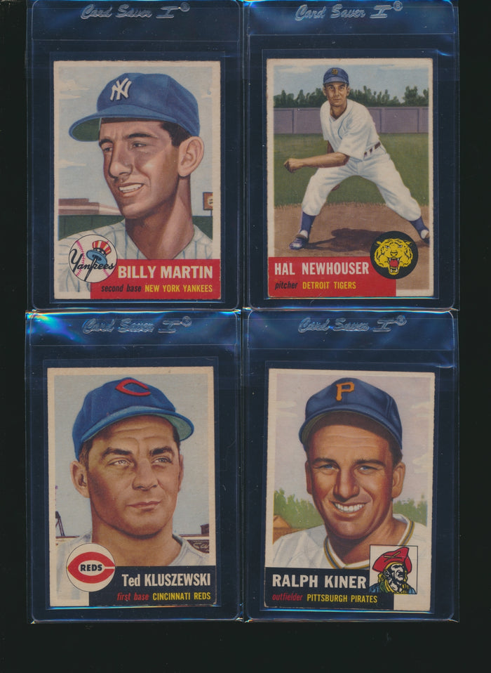1953 Topps Baseball Set Break Repack ~ Burl's Classic Cardboard