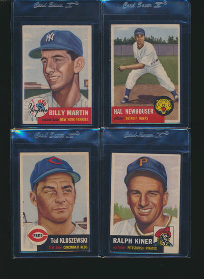 1953 Topps Baseball Set Break Repack ~ Burl's Classic Cardboard