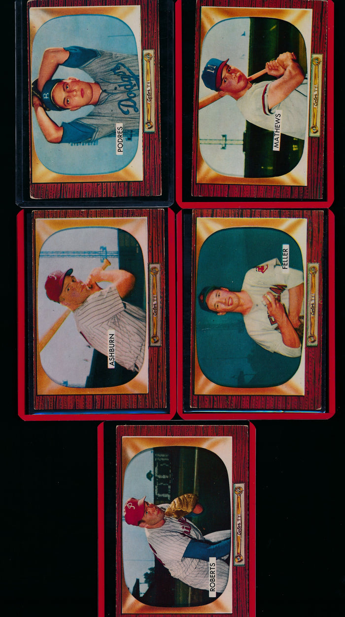 1955 Bowman Baseball Complete Set Group Break
