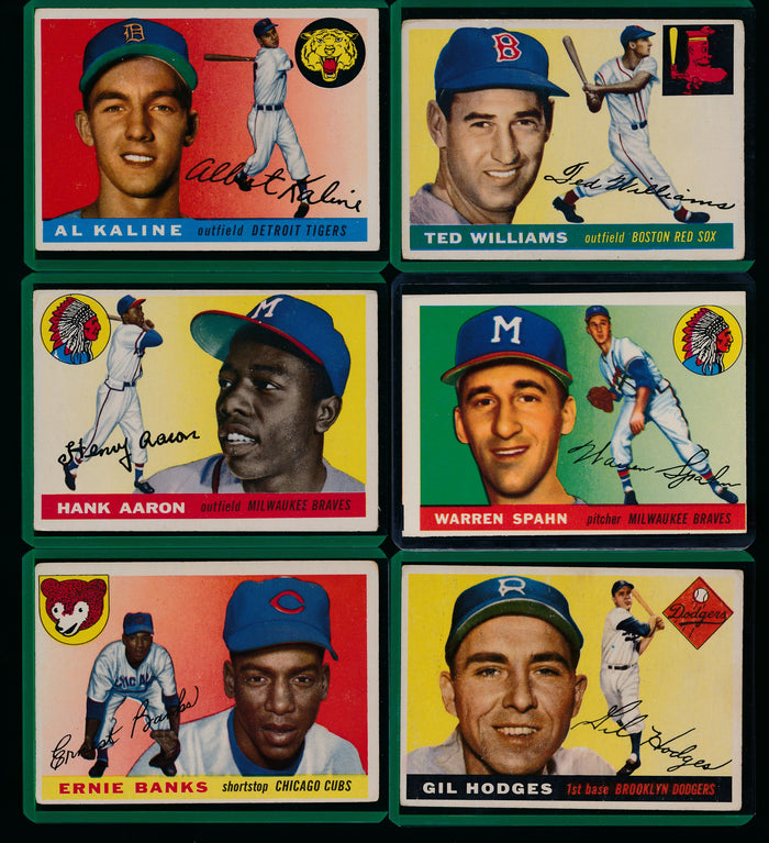 1955 Topps Baseball Complete Set Group Break