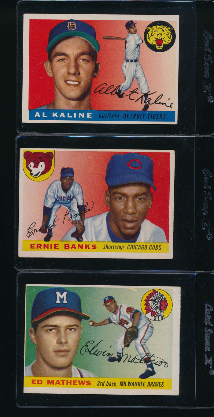 1955 Topps Baseball Complete Set Group Break