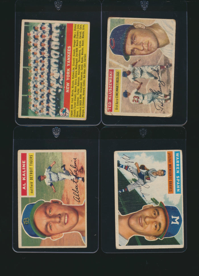 1956 Topps Baseball Low to Mid-Grade Complete Set Group Break #20 (Limit 10)