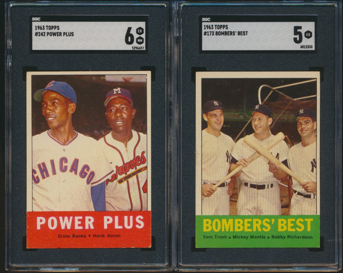 1963 Topps Baseball Low to Mid-Grade Complete Set Group Break #13 (LIMIT 20)