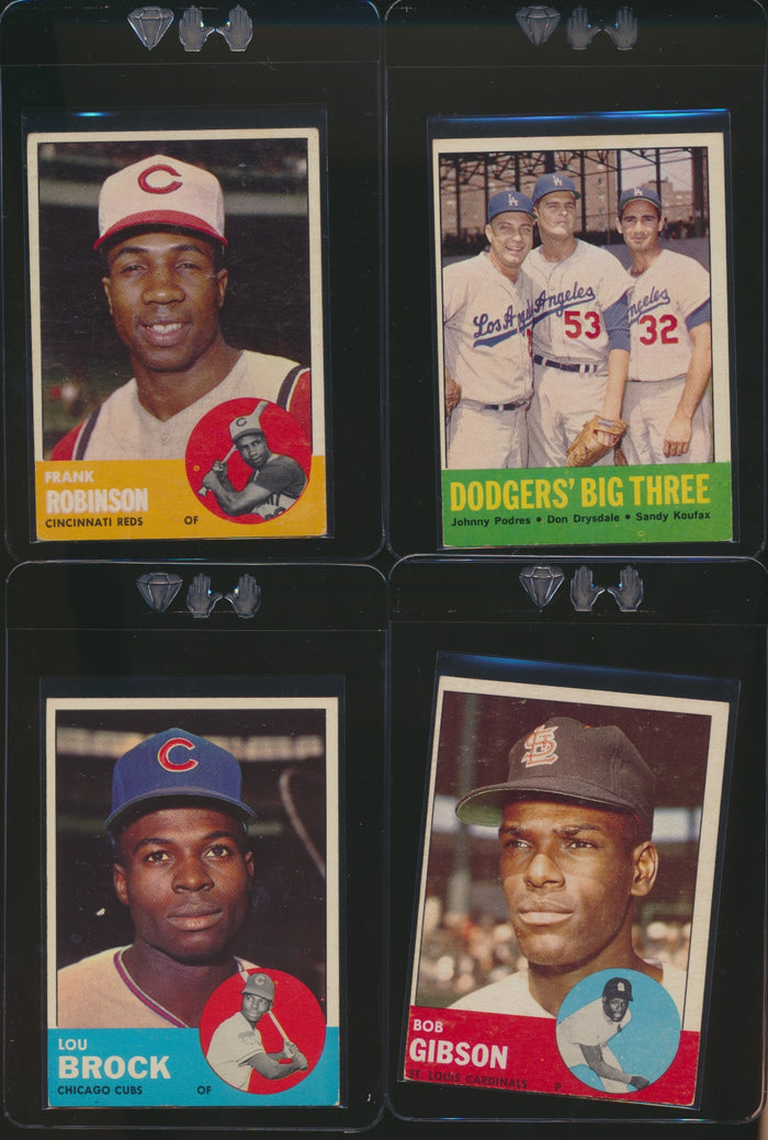 1963 Topps Baseball Low to Mid-Grade Complete Set Group Break #13 (LIMIT 20)