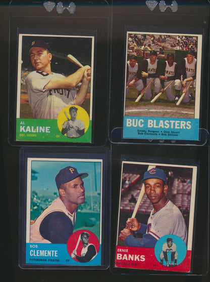 1963 Topps Baseball Low to Mid-Grade Complete Set Group Break #13 (LIMIT 20)