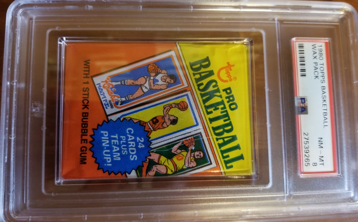 1980-81 Topps Basketball Wax Pack (10 Spot Break) 1