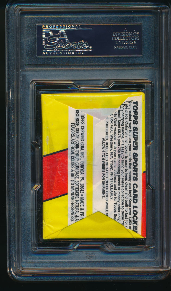 1981 Topps Football Wax Pack Group Break (15 Spot Break) #2