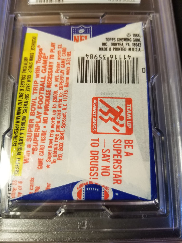 1984 Topps Football Wax Pack Group Break (15 Spots)