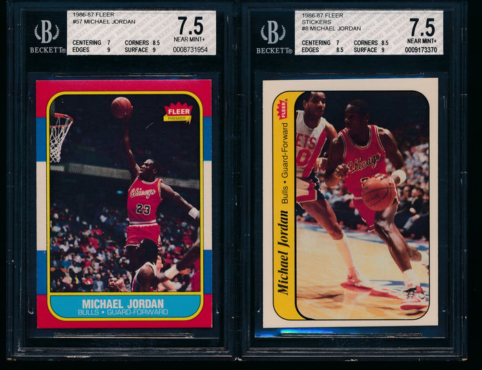 1986 Fleer Basketball Compete Set Group Break (includes stickers) Limit 15