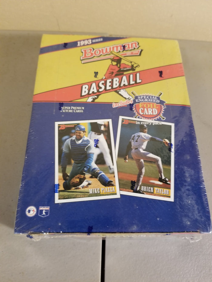 1993 Bowman Factory Sealed Box Group Break (24 Spots)