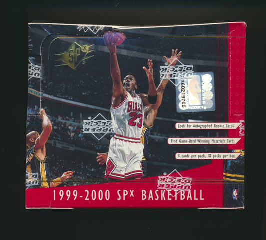 1999-00 SPx Basketball Hobby Box Group Break (18 spots - Limit 2)