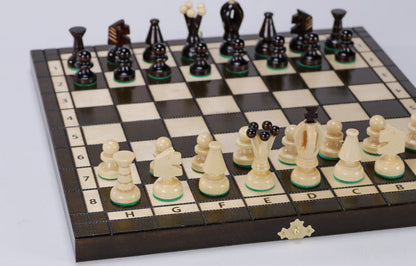 2 in 1 Chess & Checkers Game Set - Chess Set - Chess-House