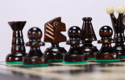 2 in 1 Chess & Checkers Game Set - Chess Set - Chess-House