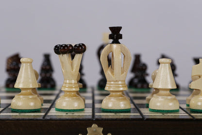2 in 1 Chess & Checkers Game Set - Chess Set - Chess-House