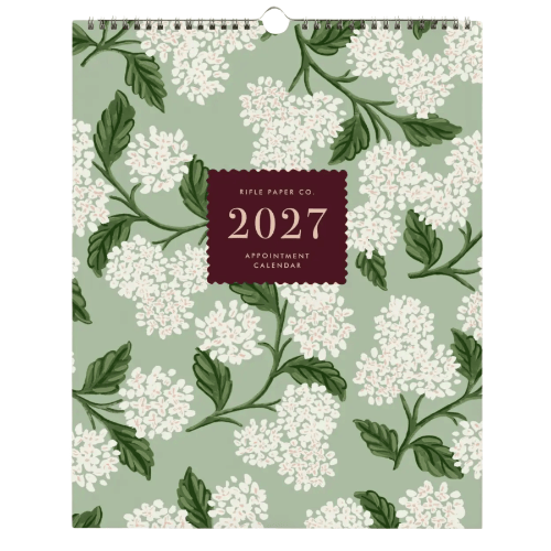 Rifle Paper Co Calendar and Planners 2027 Floral Appointment Calendar